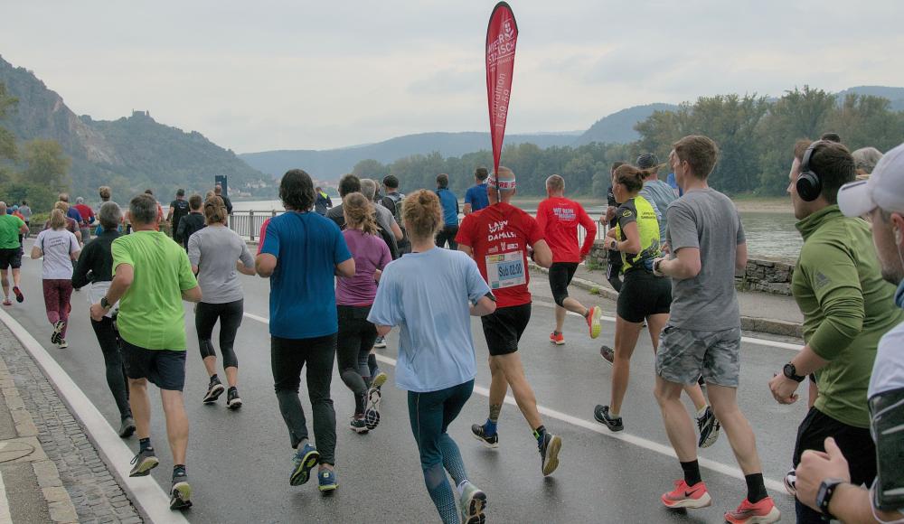 Lief wie am Schnürchen: SPORTaktiv live dabei beim WACHAUmarathon 2022!