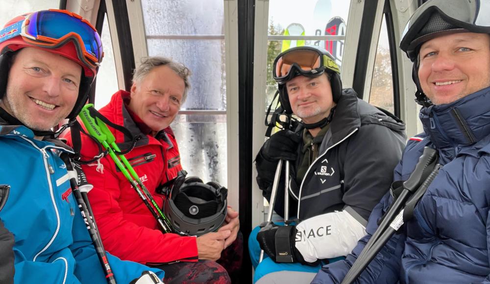Des Kaisers junge Gene: SPORTaktiv war Anfang Jänner live dabei beim exklusiven Skitag mit Franz Klammer