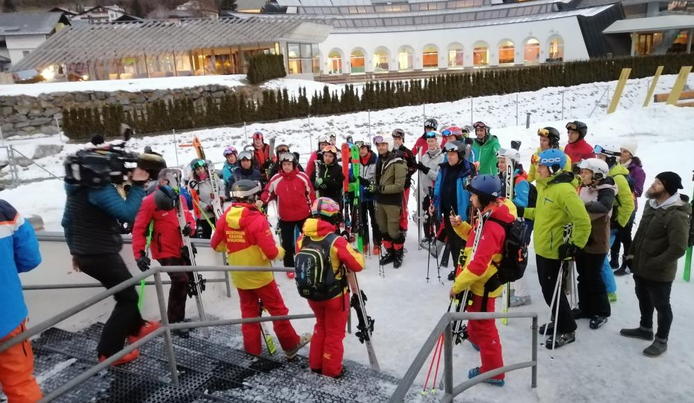 Des Kaisers junge Gene: SPORTaktiv war Anfang Jänner live dabei beim exklusiven Skitag mit Franz Klammer