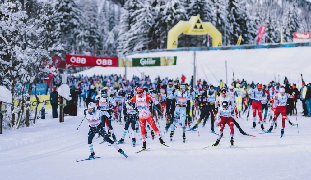 Dolomitenlauf Skating: Franzosen und zwei Österreicher:innen brillieren bei den Rennen