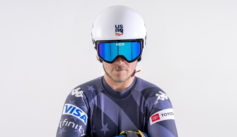KASK rüstet Skirennläufer River Radamus mit einem weltweit einzigartigen Helm aus