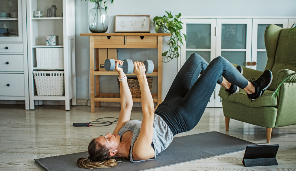 Home, Sweaty Home: Wie du dich in den eigenen 4 Wänden fit hältst