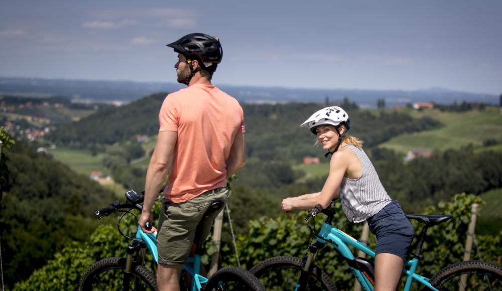 Südsteiermark: Grünes Paradies für Biker