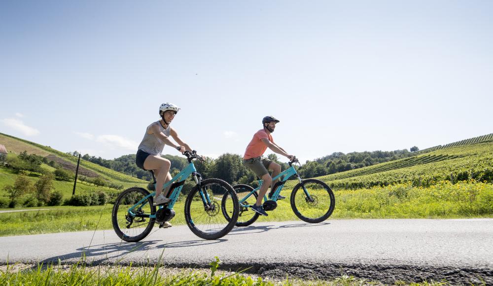 Südsteiermark: Grünes Paradies für Biker