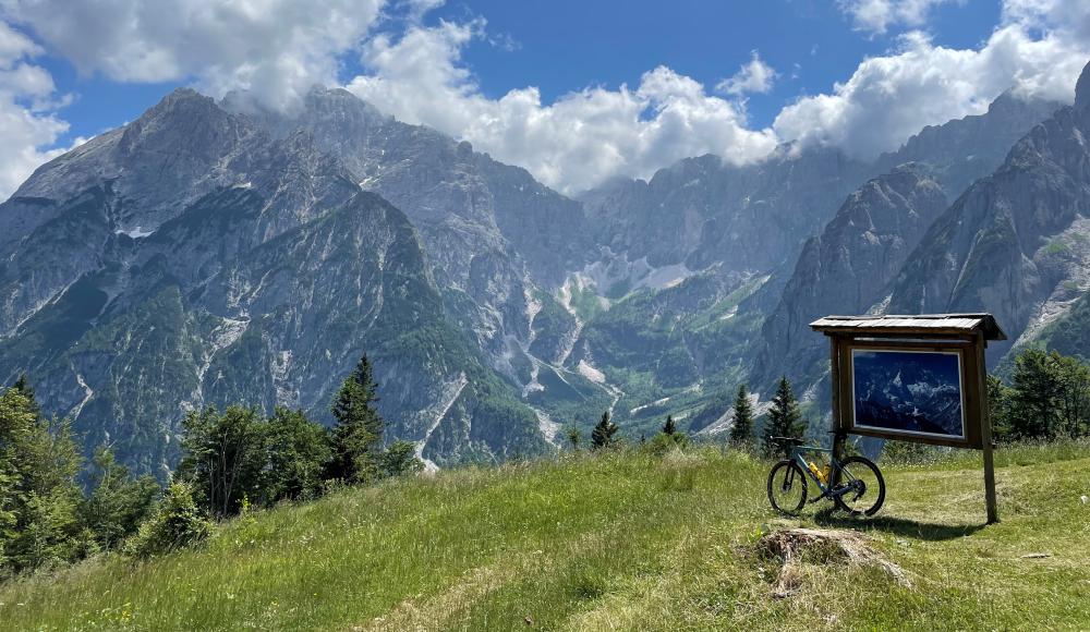 Gravel-Traumrunde in den Julischen Alpen