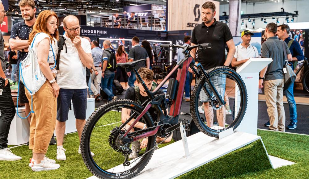 Motoren am Vormarsch: Bike-Trends und -Neuheiten von der Eurobike 2023 in Frankfurt