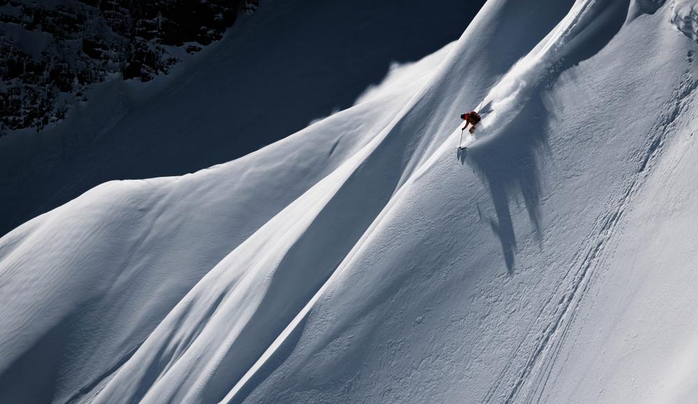 Spuren, die vergehen: Local Freerider Simon Wohlgenannt über sein Abenteuer Fanggekarspitze