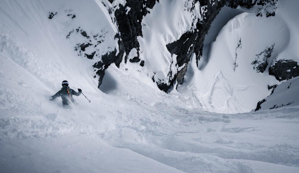 Spuren, die vergehen: Local Freerider Simon Wohlgenannt über sein Abenteuer Fanggekarspitze