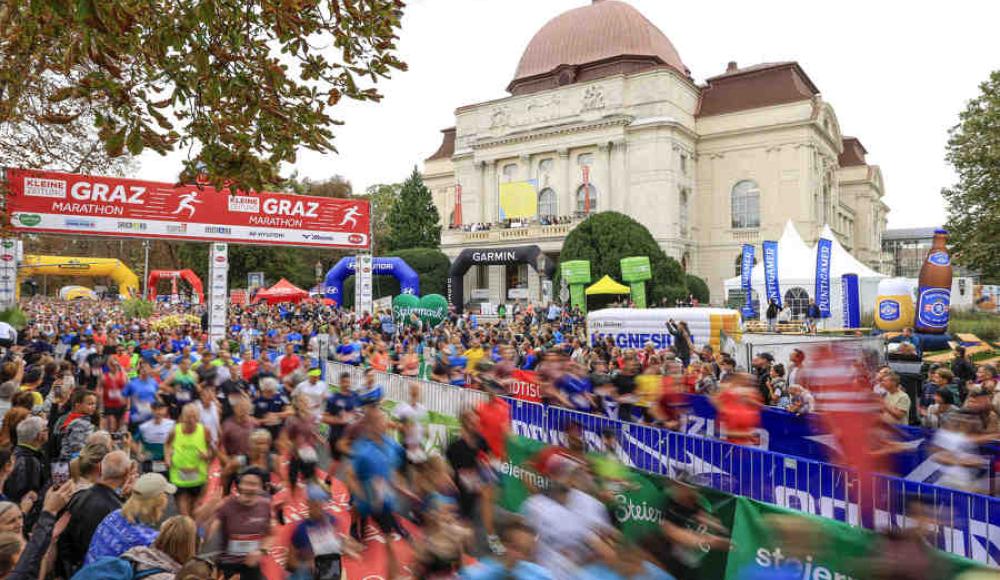 NEUER STRECKENREKORD beim 30. GRAZ MARATHON