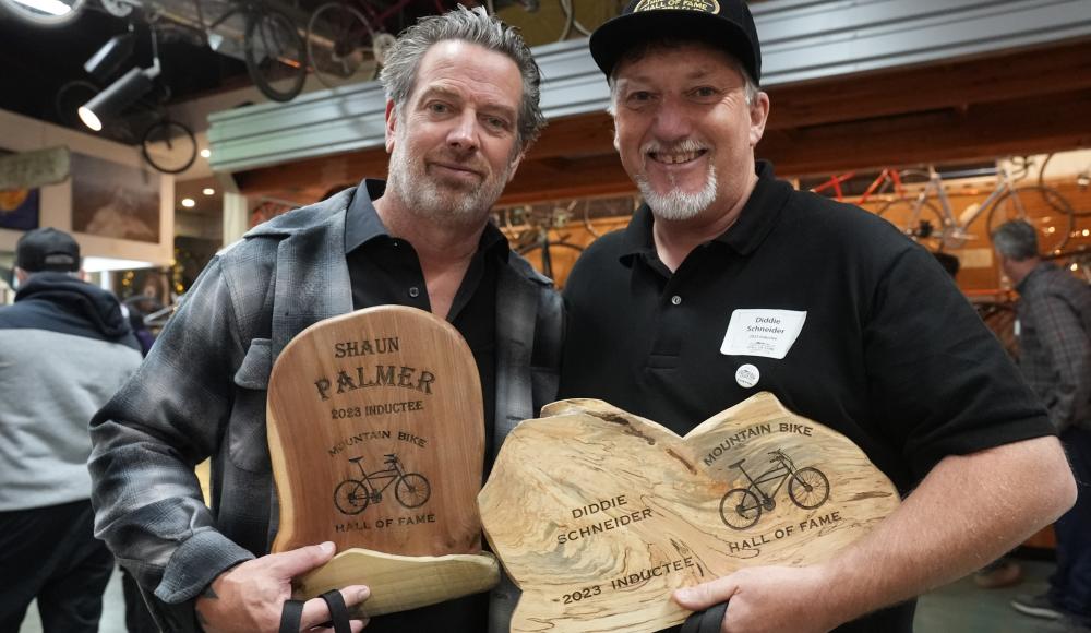 Diddie Schneider in der Mountainbike Hall of Fame