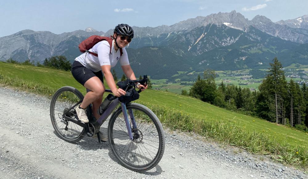 Lässig mit dem E-Gravel rund um Saalbach Hinterglemm Leogang Fieberbrunn