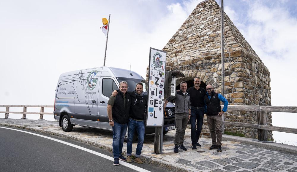 eSprinter bezwingt den Großglockner: Mercedes-Benz meistert die Everesting Challenge mit einer Batterieladung