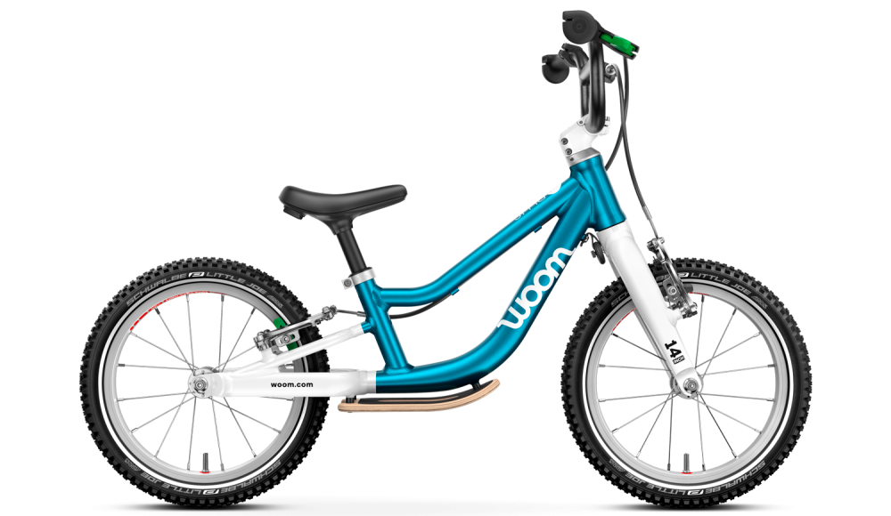Here we GO! Das woom GO 4-Kinderrad und der woom READY-Kinderhelm im SPORTaktiv-Test