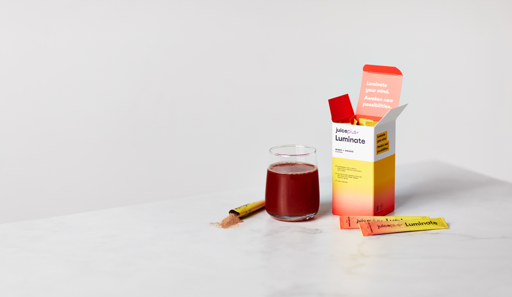 Juice Plus+ Luminate: Der pflanzliche Energie-Booster für deinen aktiven Lifestyle
