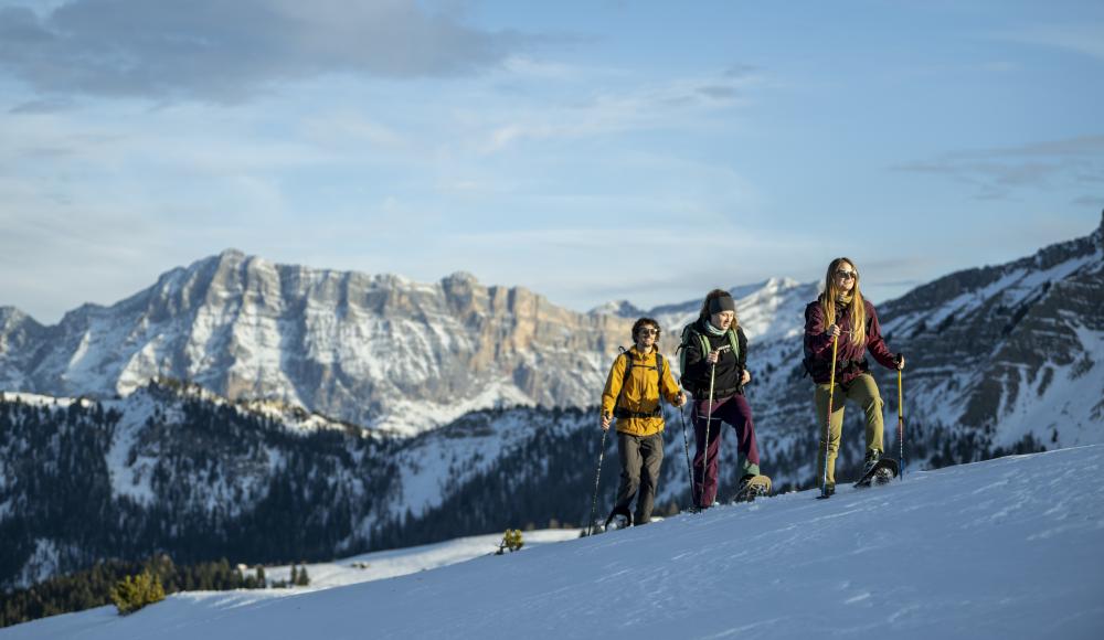 Schneeschuhwandern im alpinen Gelände: Worauf es ankommt