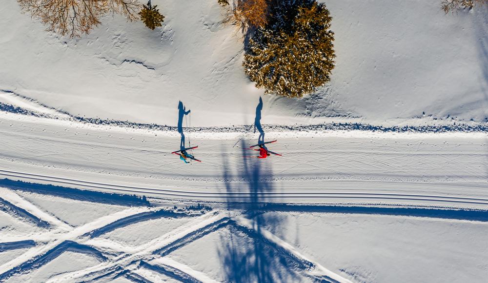 Im Renntempo über die Loipe