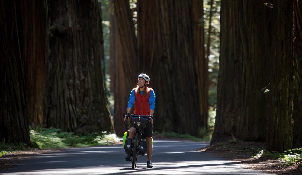 Das Radreisen öffnet Türen