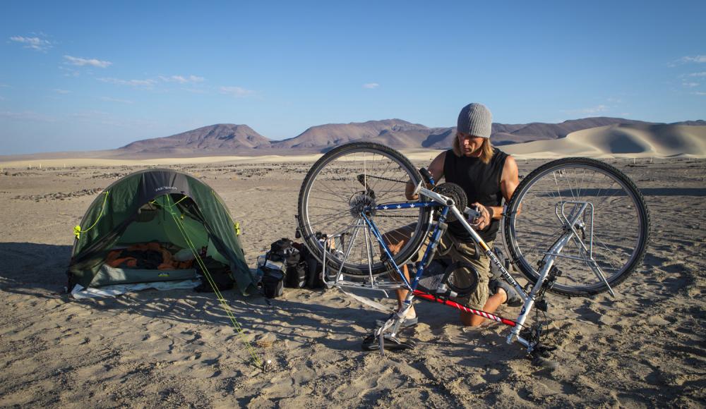 Das Radreisen öffnet Türen