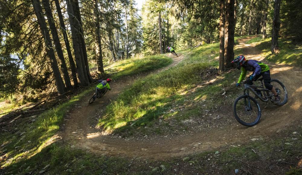 Mit der Bike School Kronplatz auf die Trails der Dolomiten