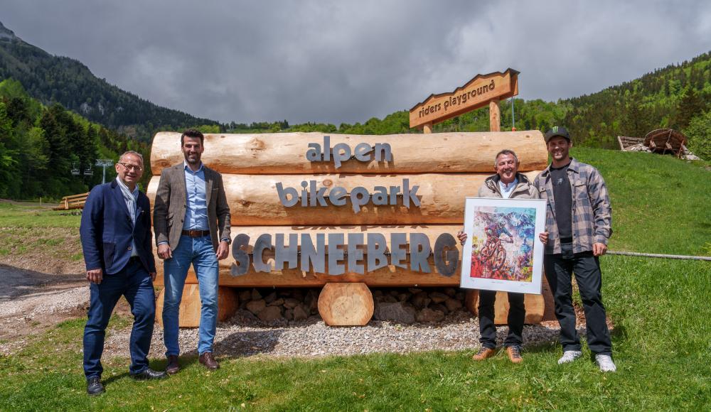 Neuer Alpen Bikepark Schneeberg offiziell eröffnet