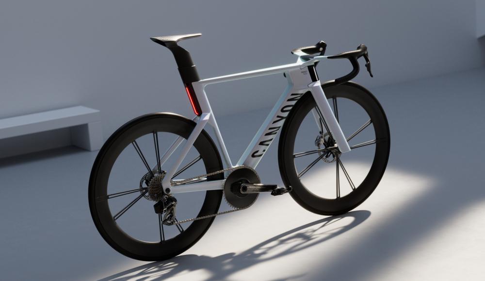 Canyon präsentiert futuristischen Prototyp für mehr Sicherheit auf dem Rennrad