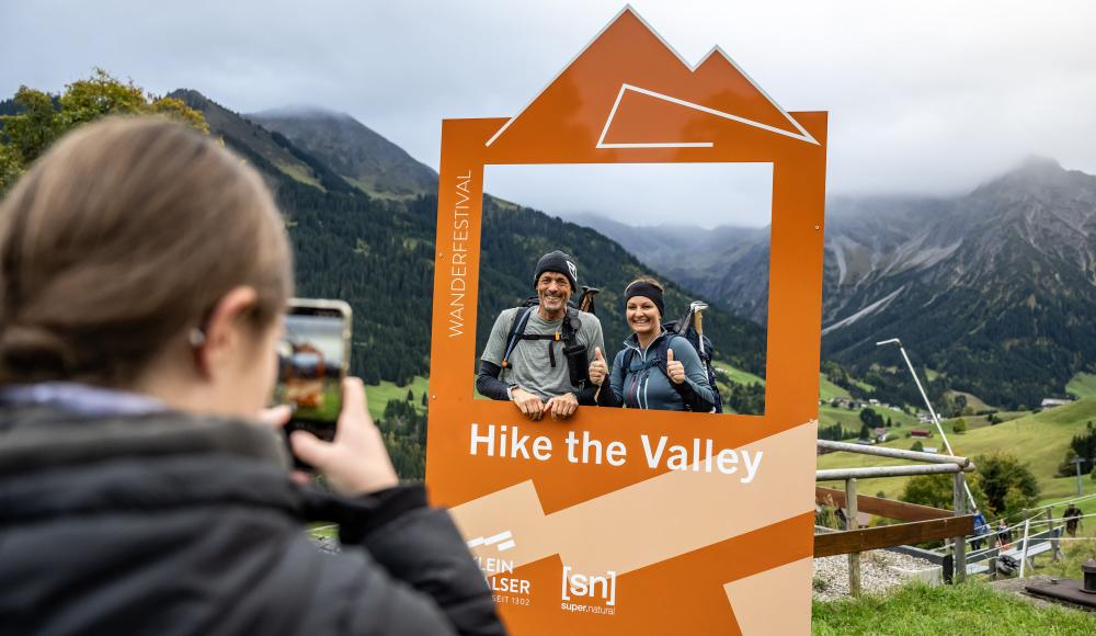 Gemeinsam Wandern beim "Hike the Valley" im Kleinwalsertal vom 05. bis 10. Oktober 2026