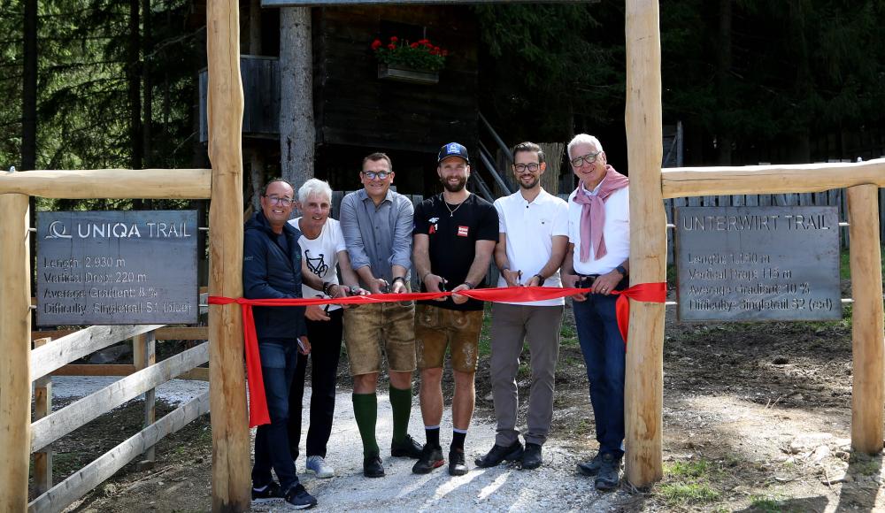 Trailtaufe: Neue „Marco Schwarz Trails“ in Bad Kleinkirchheim offiziell eröffnet