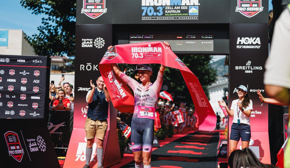Streckenrekord und Heim-Podeste beim IRONMAN 70.3 Zell am See-Kaprun