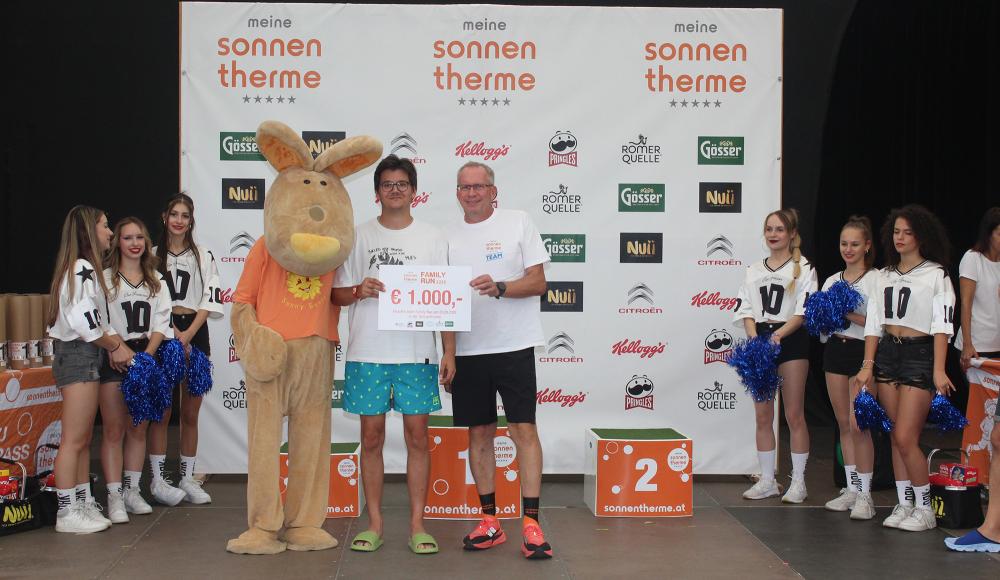 Sonnentherme Family Run: 267 Läufer sorgten für Spitzenzeiten