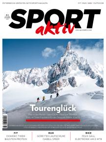 © Fotograf / ATK Bindings / Aaron Rolph / Skitour beim Dent du Géant im Mont-Blanc-Massiv SPORTaktiv-Magazin Oktober/November 2026