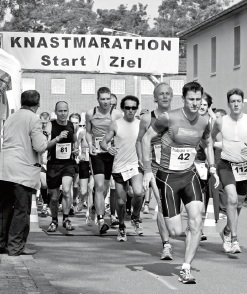 Knastmarathon Darmstadt Start Ziel