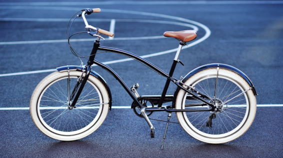 Urbaner Chic am Fahrrad: Der Cruiser / Bild: iStock / paultarasenko