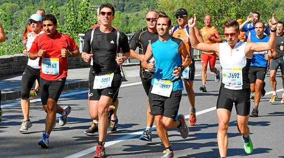 Der Wachau Marathon im SPORTaktiv Laufkalender 2015 / Bild: Veranstalter