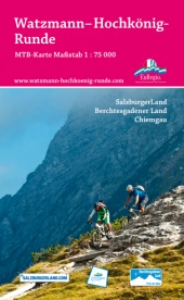 Karte zur Watzmann-Hochkönig-Runde / Bild: SalzburgerLand Tourismus GmbH